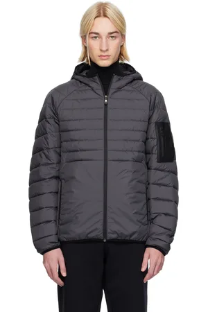 HUGO BOSS Blouson hydrofuge gris