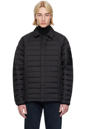 HUGO BOSS Blouson hydrofuge noir