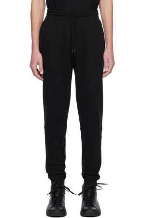 HUGO BOSS Pantalon de survêtement noir à écusson à logo