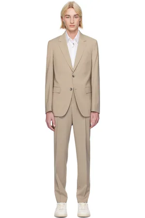 HUGO BOSS Complet ajusté beige