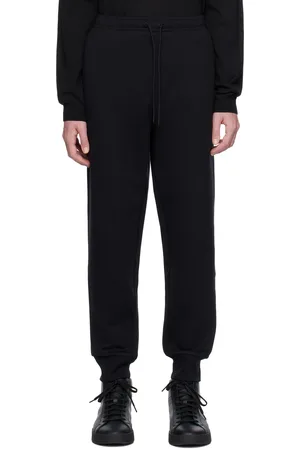 HUGO BOSS Pantalon de survêtement noir à logo
