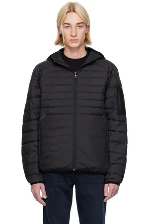 HUGO BOSS Blouson hydrofuge noir
