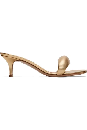 Gianvito Rossi Mules Bijoux 35 dorées