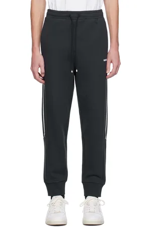 HUGO BOSS Pantalon de survêtement bleu marine à trois poches