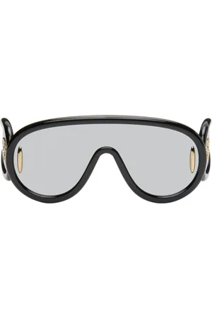Loewe Lunettes de soleil de type visière Wave noires