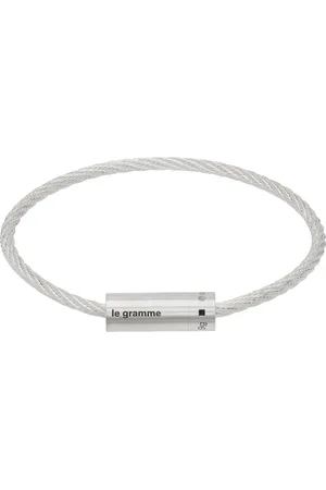 Le Gramme Bracelet argenté - Câble, 9 g