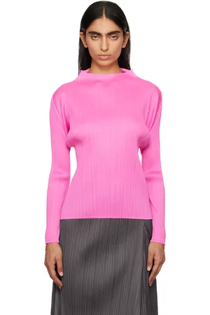 PLEATS PLEASE ISSEY MIYAKE Col roulé Monthly Colors October rose