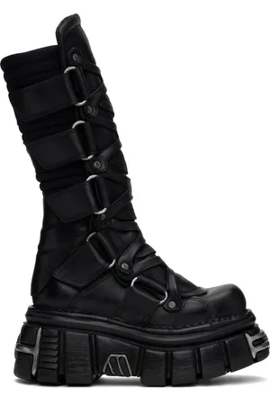 Vetements Bottes Tower noires édition New Rock