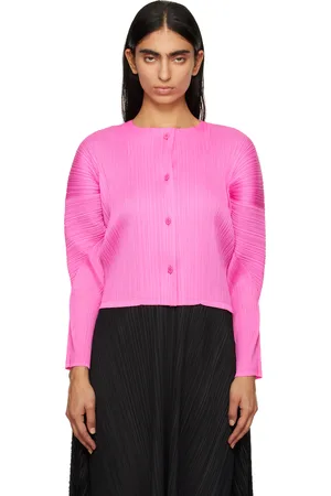 PLEATS PLEASE ISSEY MIYAKE Cardigan Monthly Colors October rose