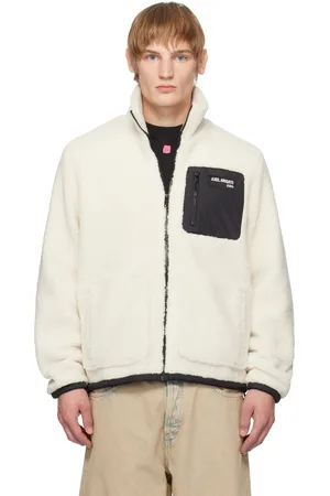 Axel Arigato Blouson Billie blanc cassé en molleton