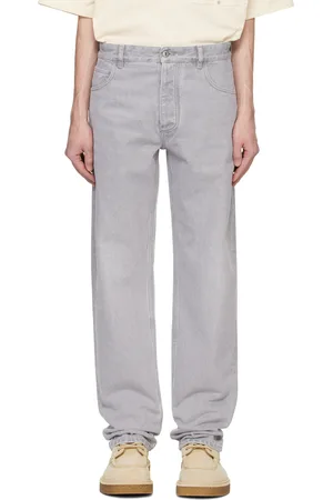 Bottega Veneta Jean gris à effet délavé