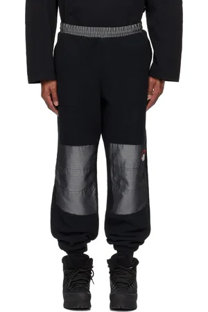 The North Face Pantalon de survêtement rétro Denali noir et gris