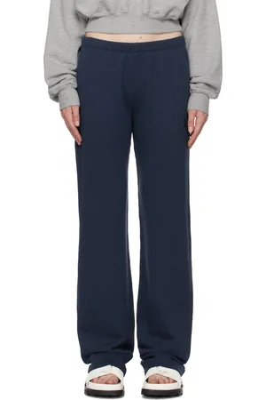 ÉTERNE Pantalon de survêtement droit bleu marine