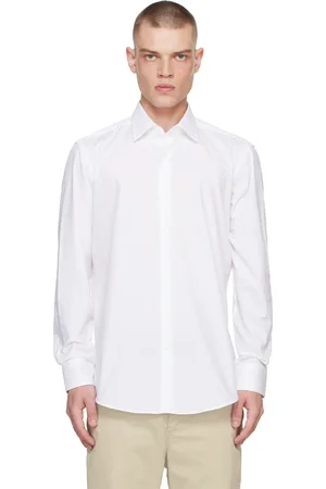 HUGO BOSS Chemise blanche à coupe classique