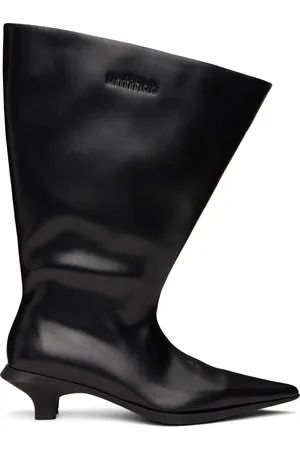 untitlab Bottes Velo noires à col ample