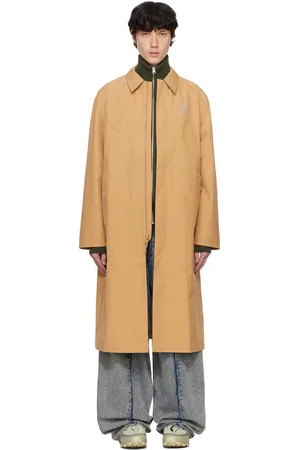 Maison Margiela Trench brun clair édition Salomon