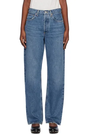 AGOLDE Jean Kelly bleu
