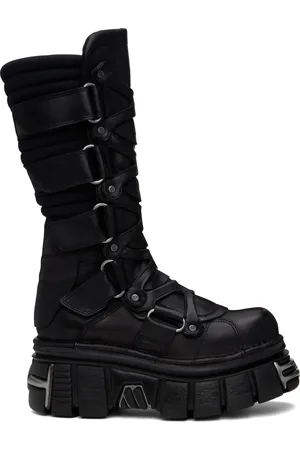 Vetements Bottes Tower noires édition New Rock