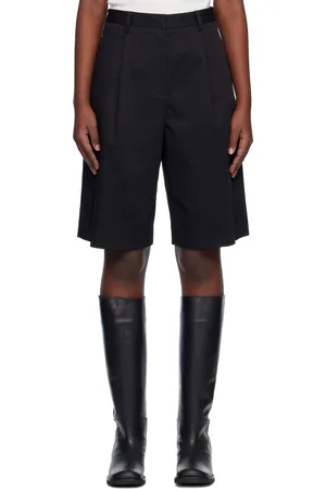 MATTEAU Short chino long noir