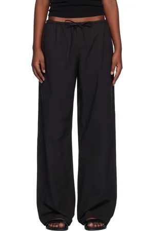 MATTEAU Pantalon noir à cordon coulissant