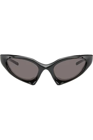 Balenciaga Lunettes de soleil œil-de-chat Runner noires