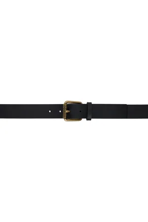 HUGO BOSS Ceinture noire en cuir