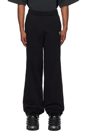 Vetements Pantalon de survêtement noir à logo ovale