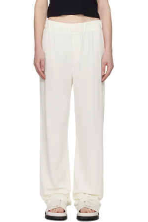 ÉTERNE Pantalon de détente isotherme blanc cassé
