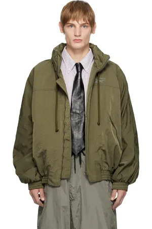 Hed Mayner Blouson SWAT vert à glissière édition Reebok