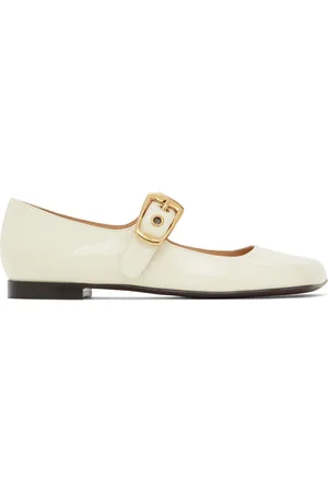 Chloé Ballerines Polly blanc cassé