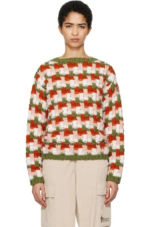 Moncler Pull multicolore en alpaga et laine