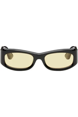 PORT TANGER Lunettes de soleil Saudade II noires exclusives à SSENSE - Icon