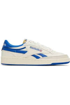 Reebok Baskets rétro Revenge blanc cassé et bleu - Club C