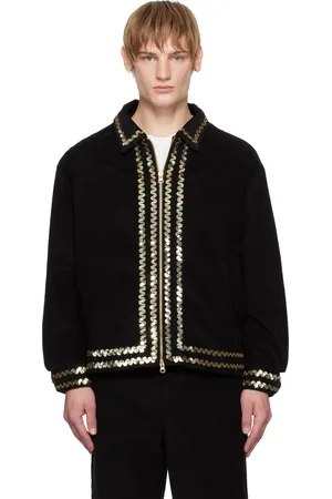 BODE Blouson noir à paillettes