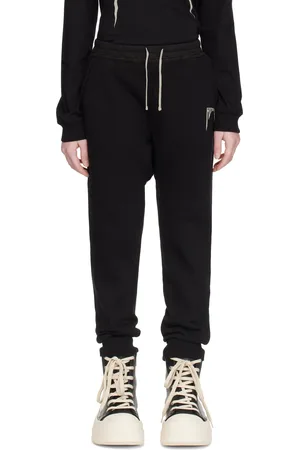 Rick Owens Enfant | Pantalon de survêtement noir à cordon coulissant - Porterville