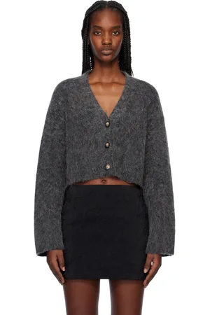 Nanushka Cardigan Henny gris