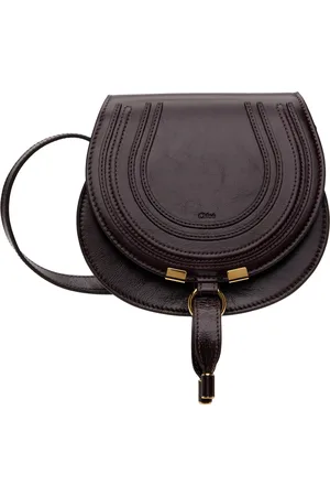 Chloé Petit sac sellier bourgogne - Marcie