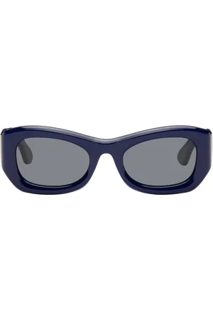 PORT TANGER Lunettes de soleil Tangerine bleu marine - Salma