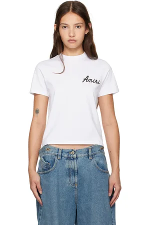 AMIRI T-shirt blanc à logos modifiés