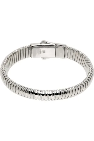 TOM WOOD Bracelet Tubogas argenté