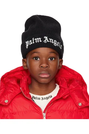 Palm Angels Enfant | Bonnet noir à logo
