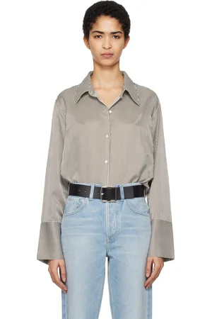 Citizens of Humanity Chemise Camilia noir et blanc cassé - HUMANITY