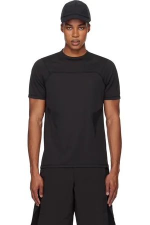 HELIOT EMIL T-shirt noir à panneaux édition PUMA