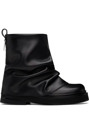 The Attico Bottines militaires Mini Robin noires