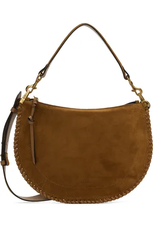 Isabel Marant Sac souple brun à glissière - Oskan