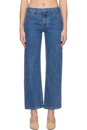 Khaite Jean Kerrie bleu