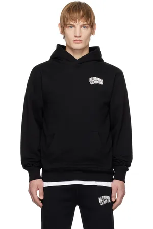 Billionaire Boys Club Pull à capuche noir à petit logo arqué