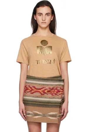 Isabel Marant T-shirt Zewel brun clair