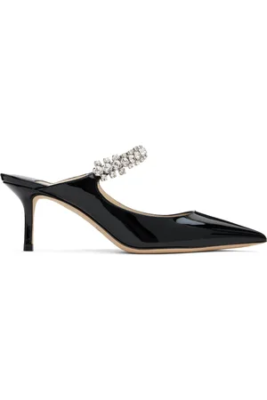 Jimmy Choo Chaussures à petit talon 65 noires à bride Bing