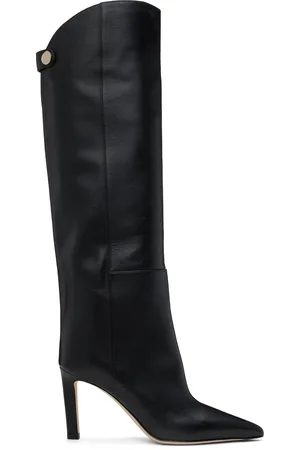 Jimmy Choo Bottes hauteur genou Alizze 85 noires
